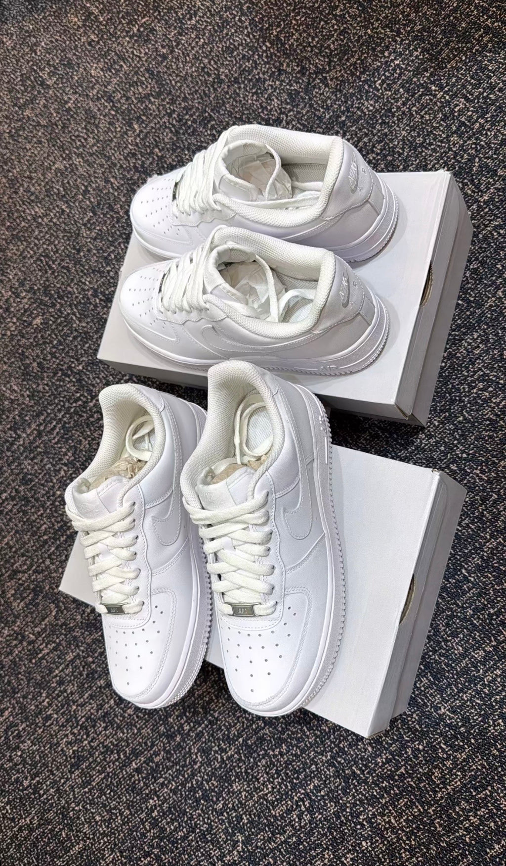 Nike Air Force One Blanc/Noir