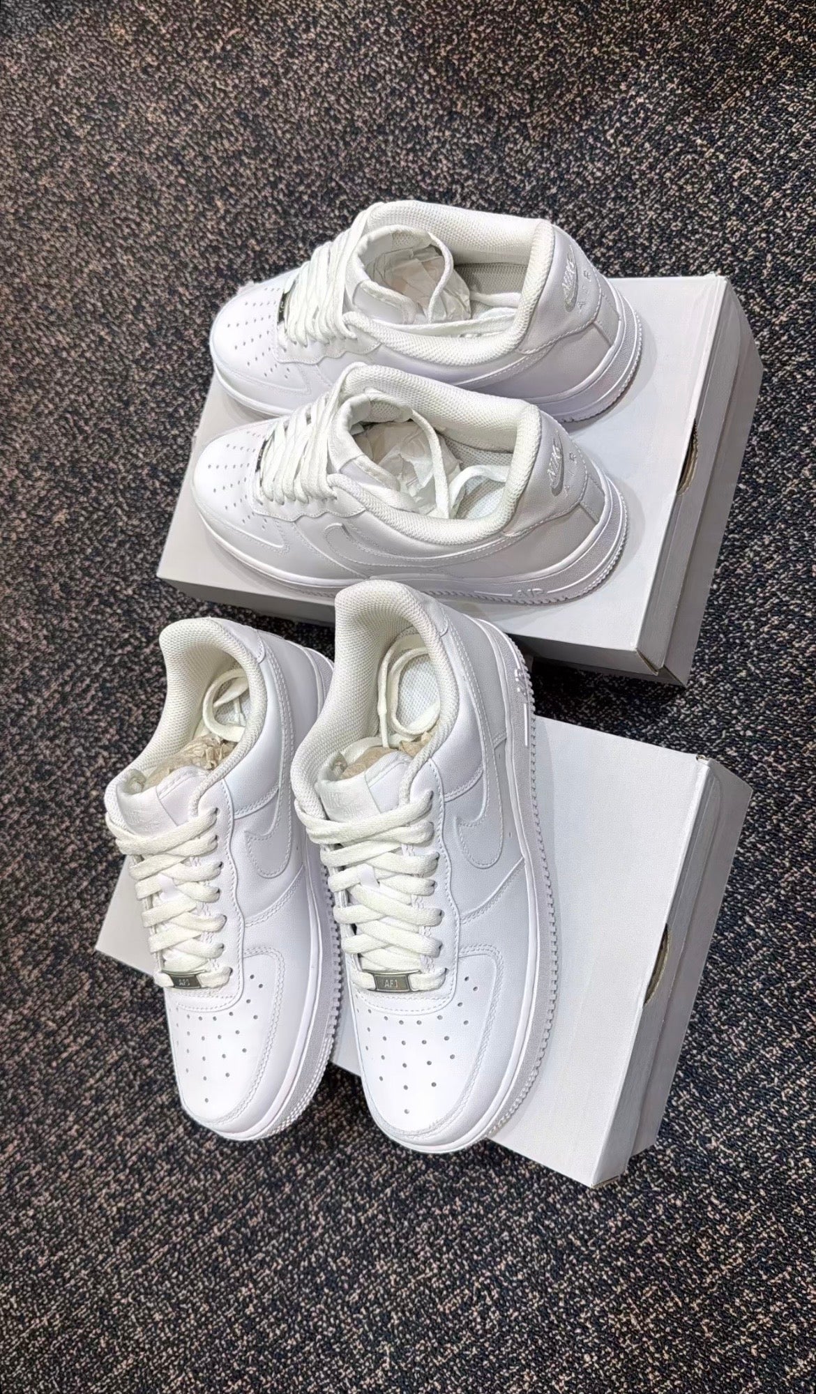 Nike Air Force One Blanc/Noir