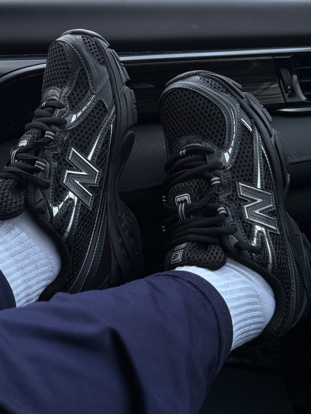New balance 530 black/white