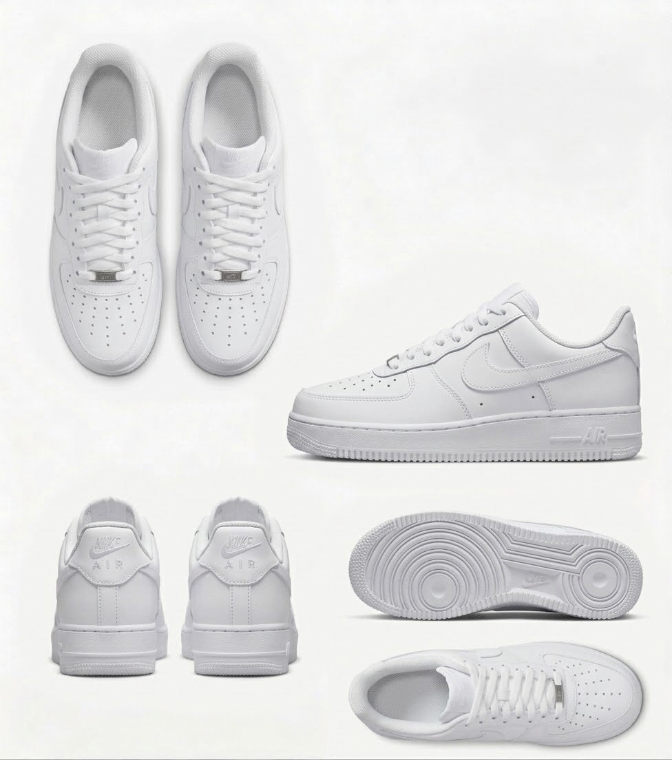 Nike Air Force One Blanc/Noir